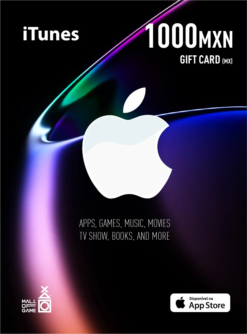 iTunes MXN1000 Gift Card (MX)